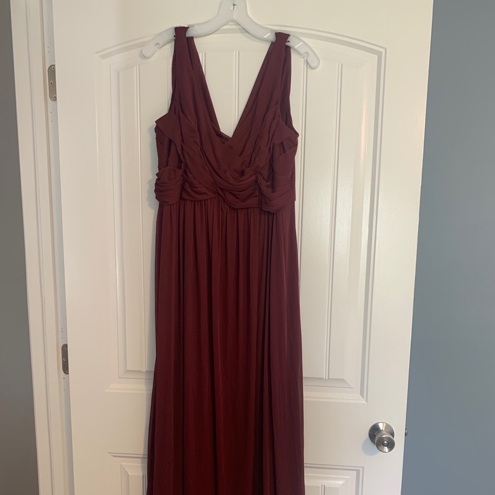 David’s bridal bridesmaid dress
